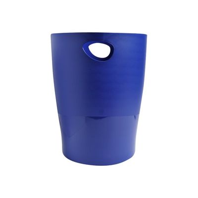Exacompta Ecobin - Corbeille à papier 15L - bleu nuit