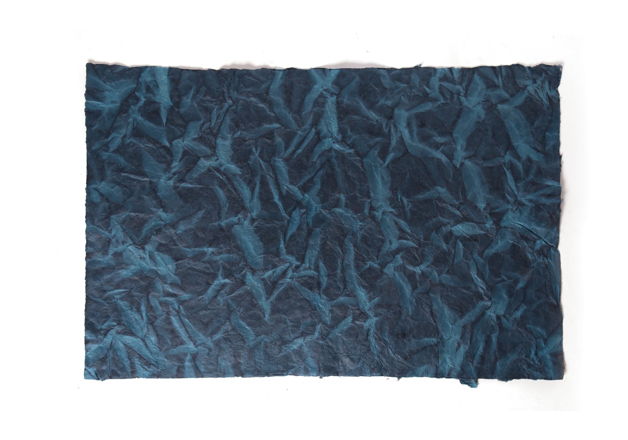 Geschenkpapier 'Wasser', blau, T 76 cm, B 50 cm günstig bestellen