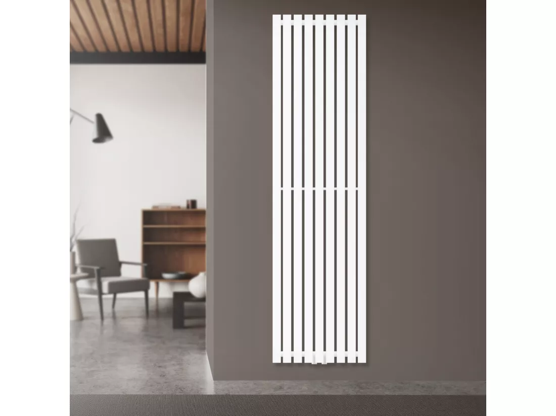 Radiateur design Stella Radiateur à panneaux 480x1800mm blanc