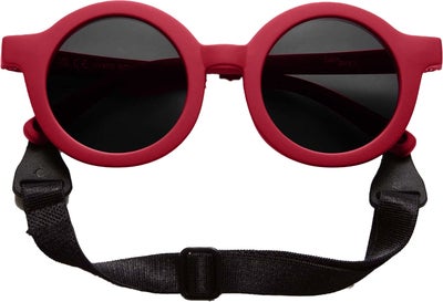 BabyMocs Signature Soft Bøyelige Solbriller 1-8 År, Rød