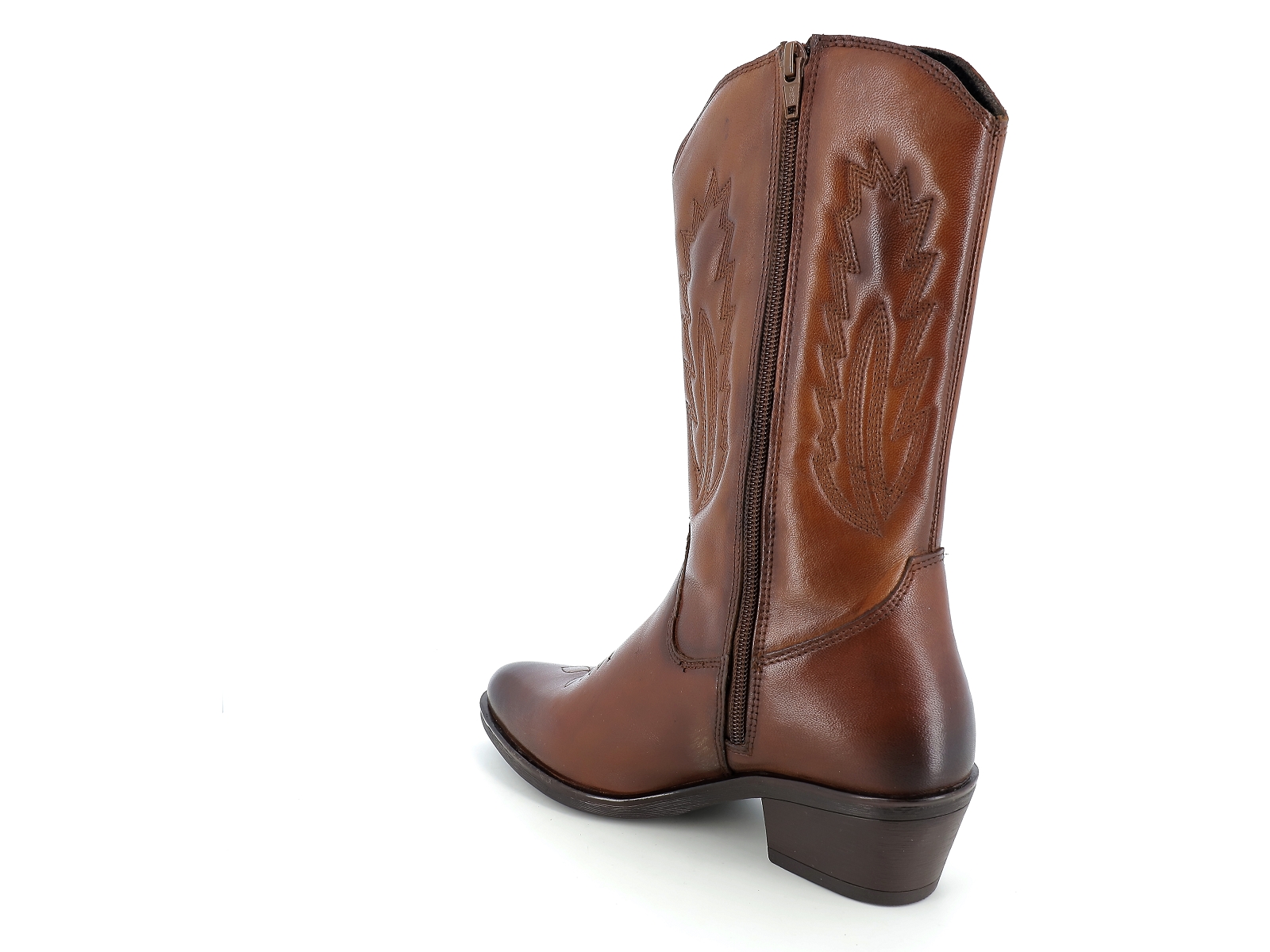 T brand-THEOTIAGO Cuir Marron Foncé