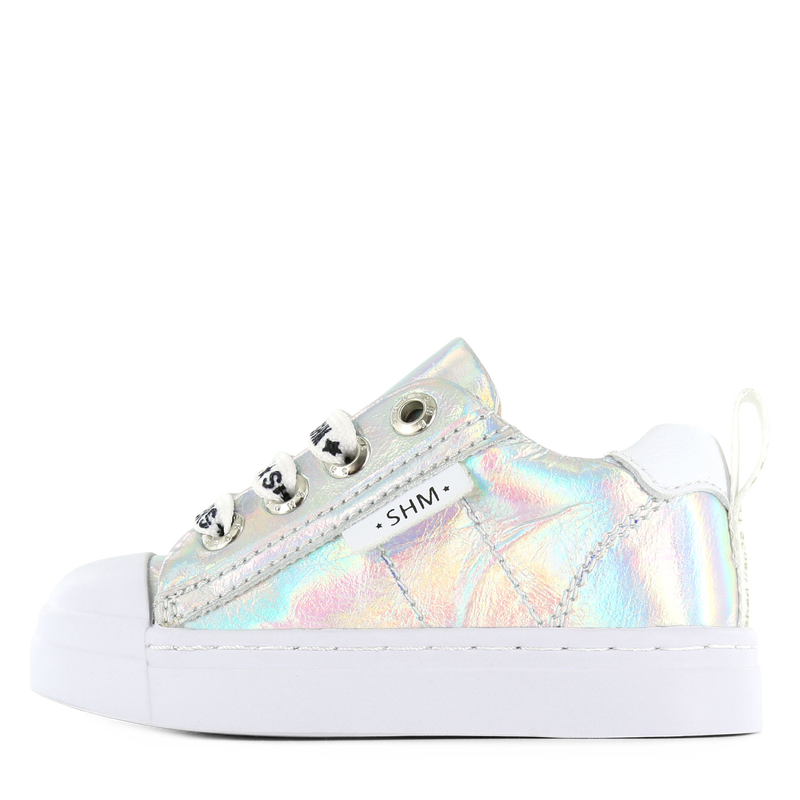 Shoesme Metallic Silber Sneaker