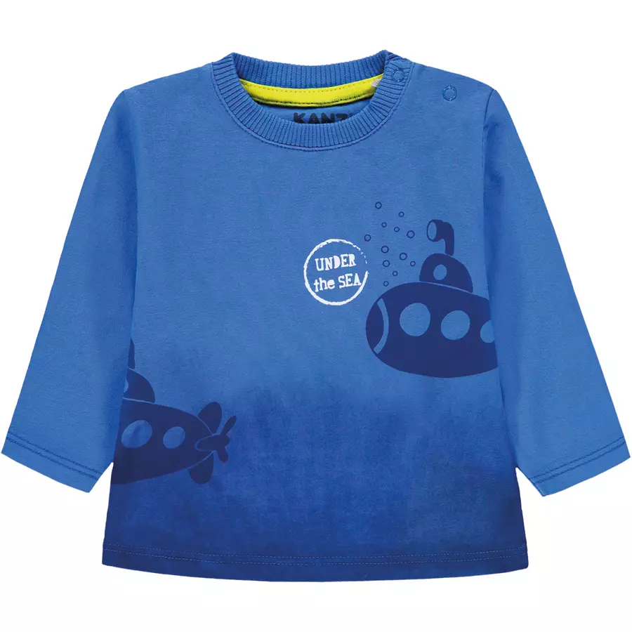 KANZ Boys Langarmshirt, palace blue|blue