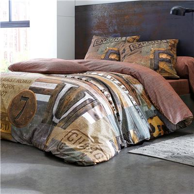Linge de lit style industriel - BECQUET CRÉATION