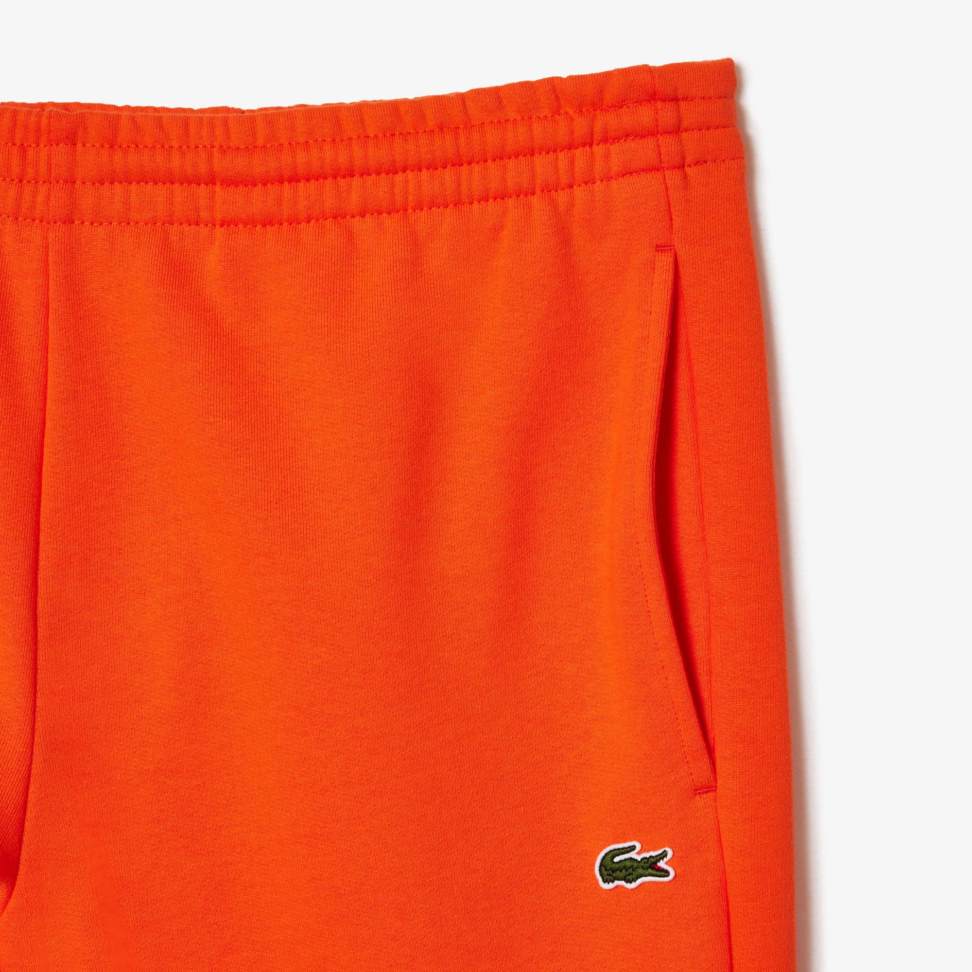 Herren LACOSTE Jogger Trainingshose aus Bio-Baumwollfleece Trainingshosen - Orange - Lacoste - Herren