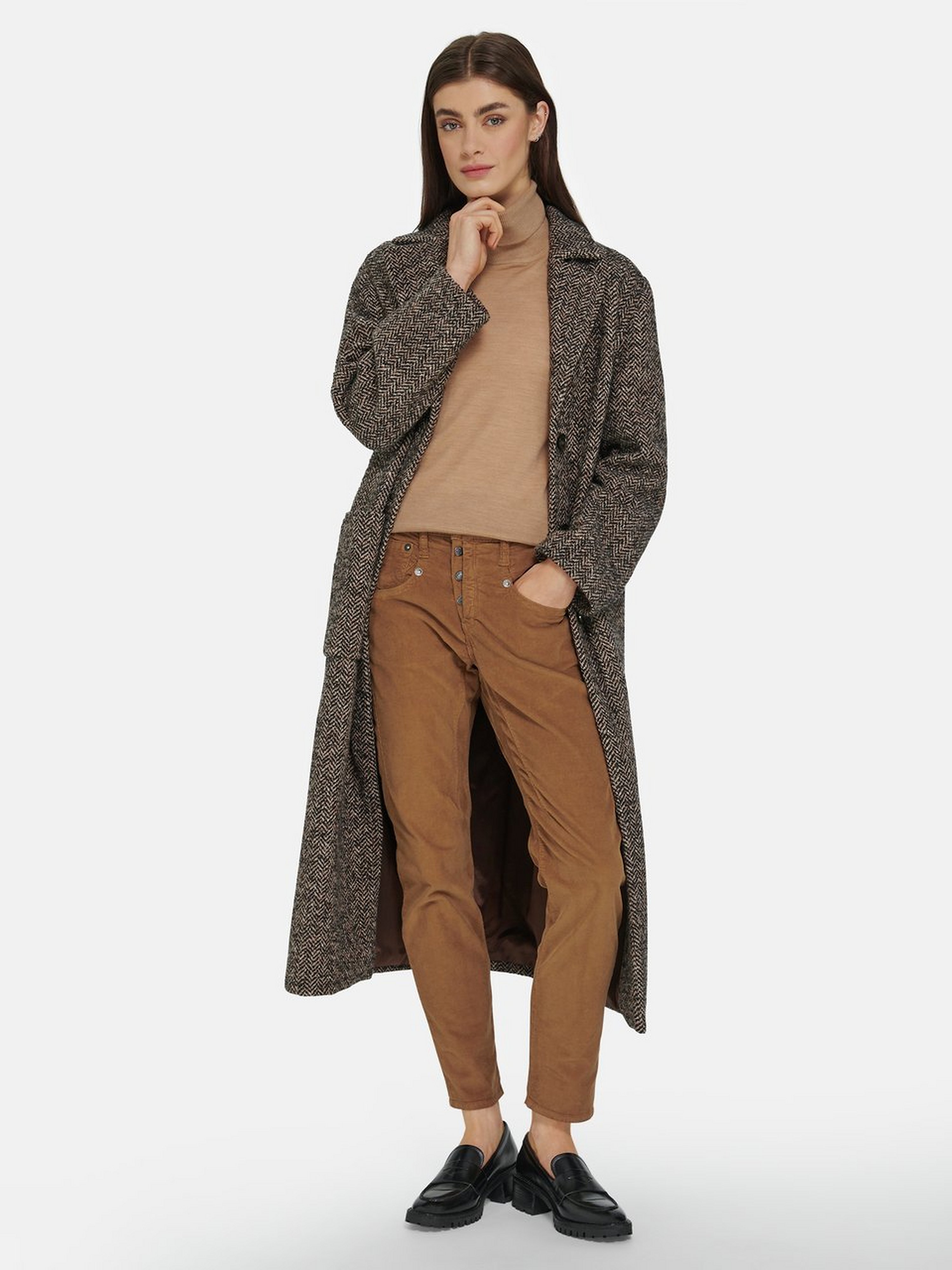 „Slim Fit“-Cordhose Shyra