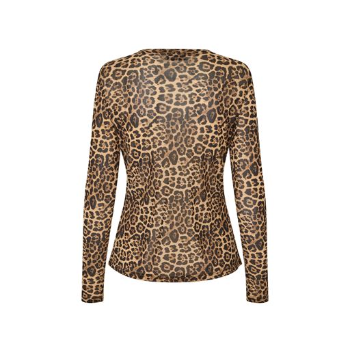 Lollys Laundry Irie Bluse, Leopard Print, S