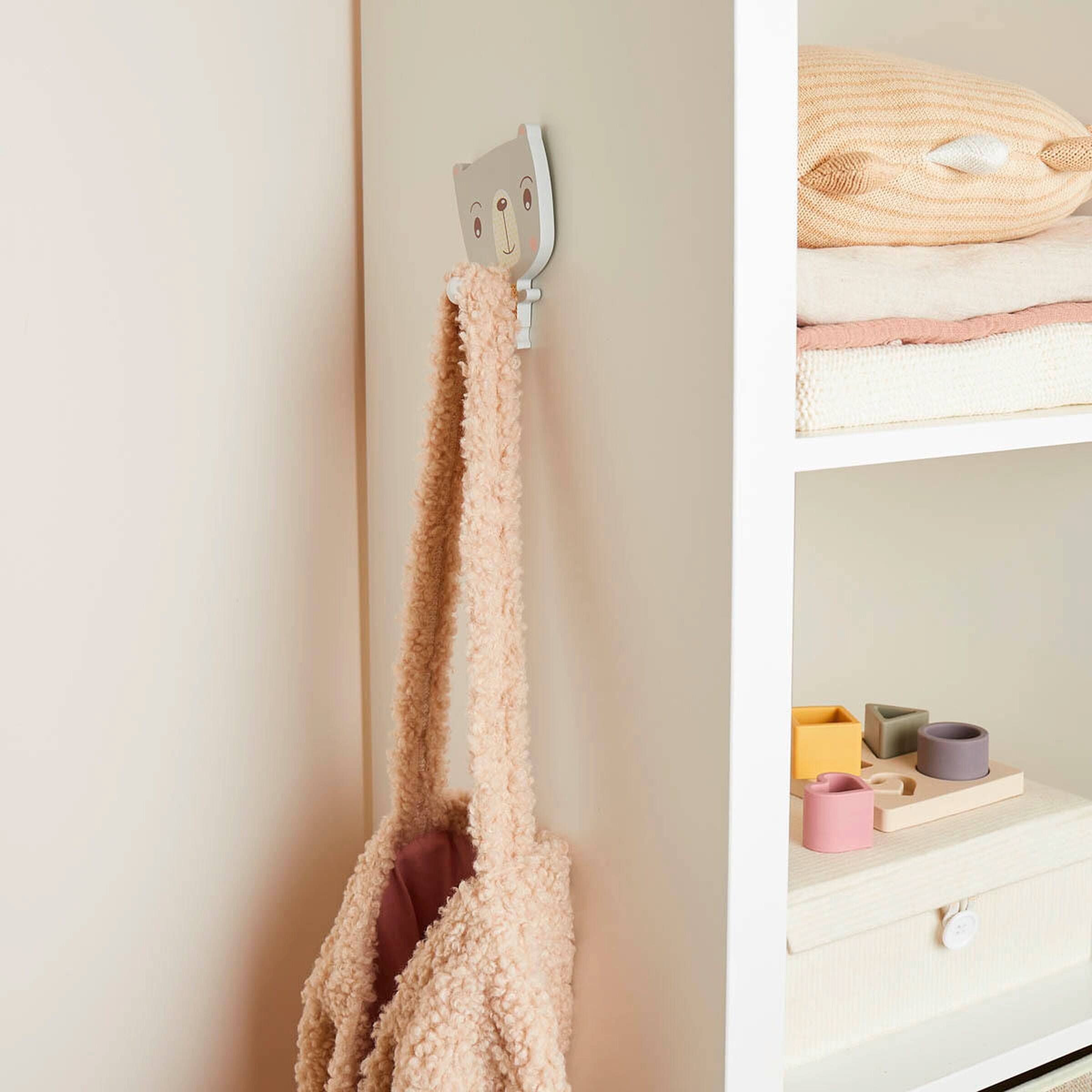 Bieco Garderobe Kinder Katze Mehrfarbig