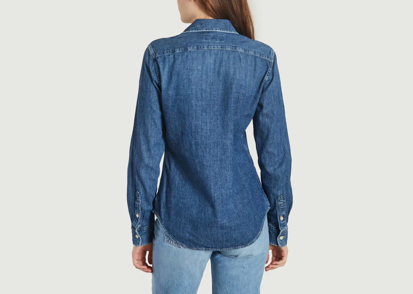 Chemise denim coupe ajustée Polo Ralph Lauren
