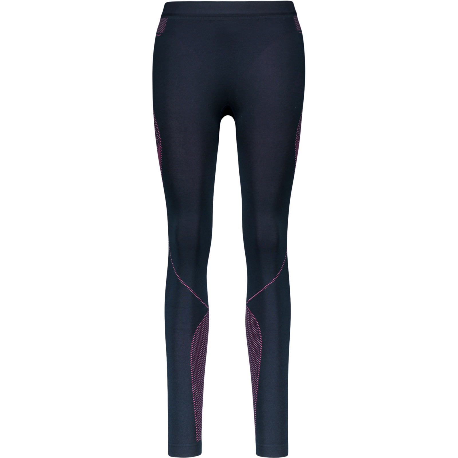 Odlo Damen-Baselayer-Tights Performance Evolution Warm XL, rot
