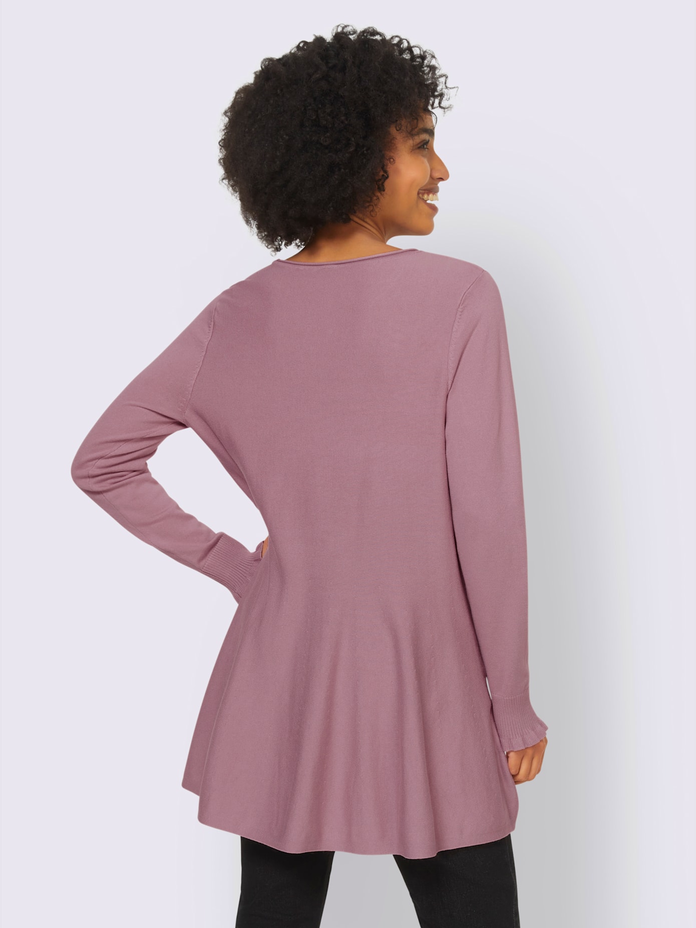 Pull légèrement évasé