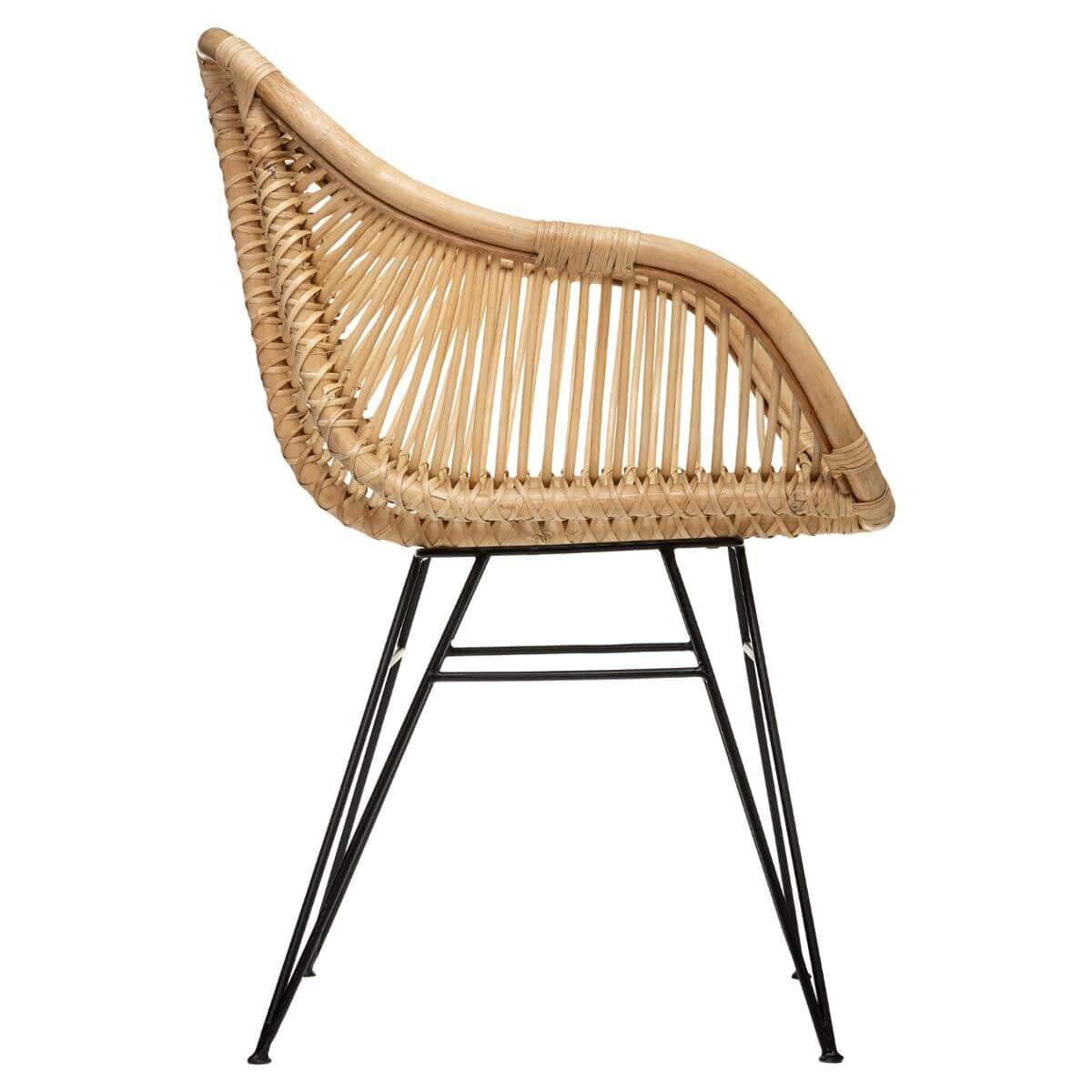 FAUTEUIL ROTIN KOETA NATUREL