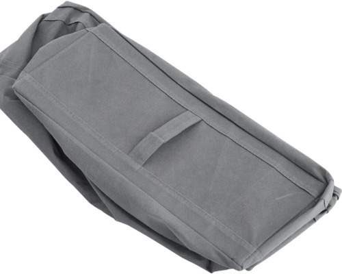 Opbergdoos, non-woven stof, grijs, 19x55x44 cm