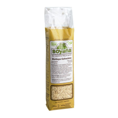 SOYAQUEL Gehacktes<br>200 g, Bio naturfarben