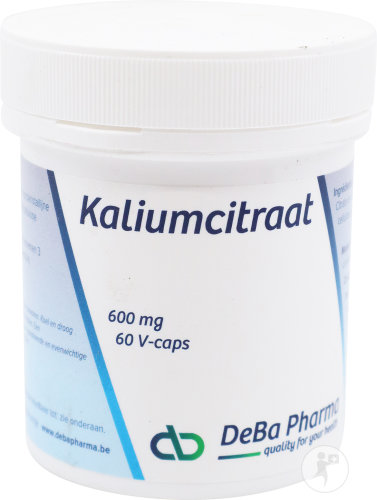 Deba Citrate De Potassium 600mg Capsules 60