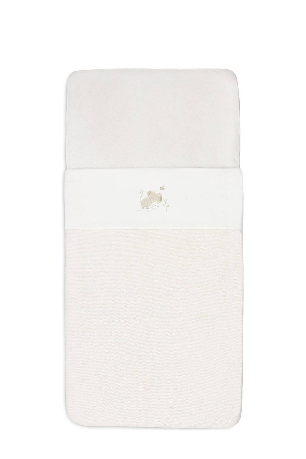 baby ledikantlaken 120x150cm Dreamy Mouse ivory