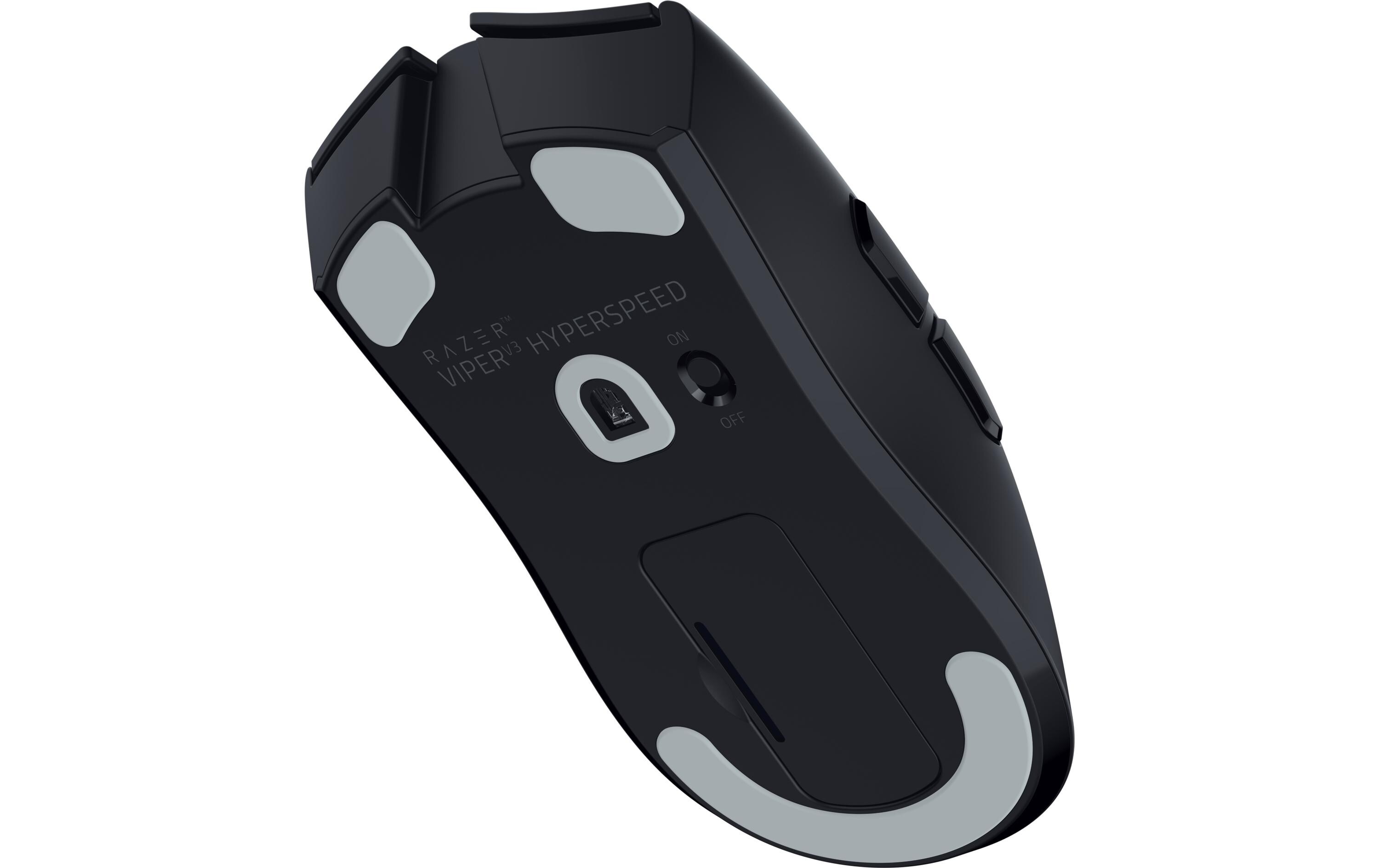 Gaming-Maus Viper V3 HyperSpeed SchwarzErgonomische, kabellose Gaming-Maus mit optischem 30'000 dpi Sensor