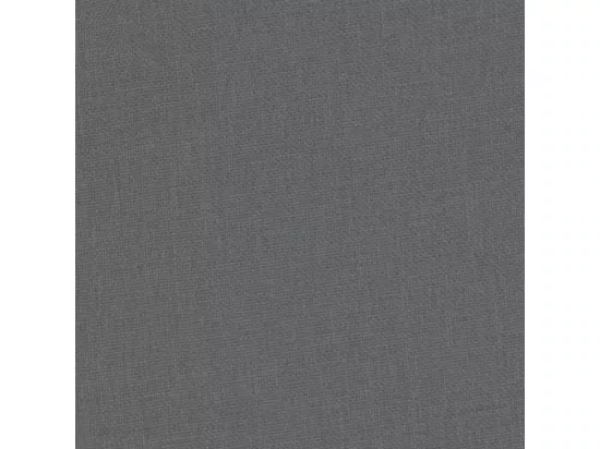 Chaise cabriolet avec repose-pied gris foncé tissu