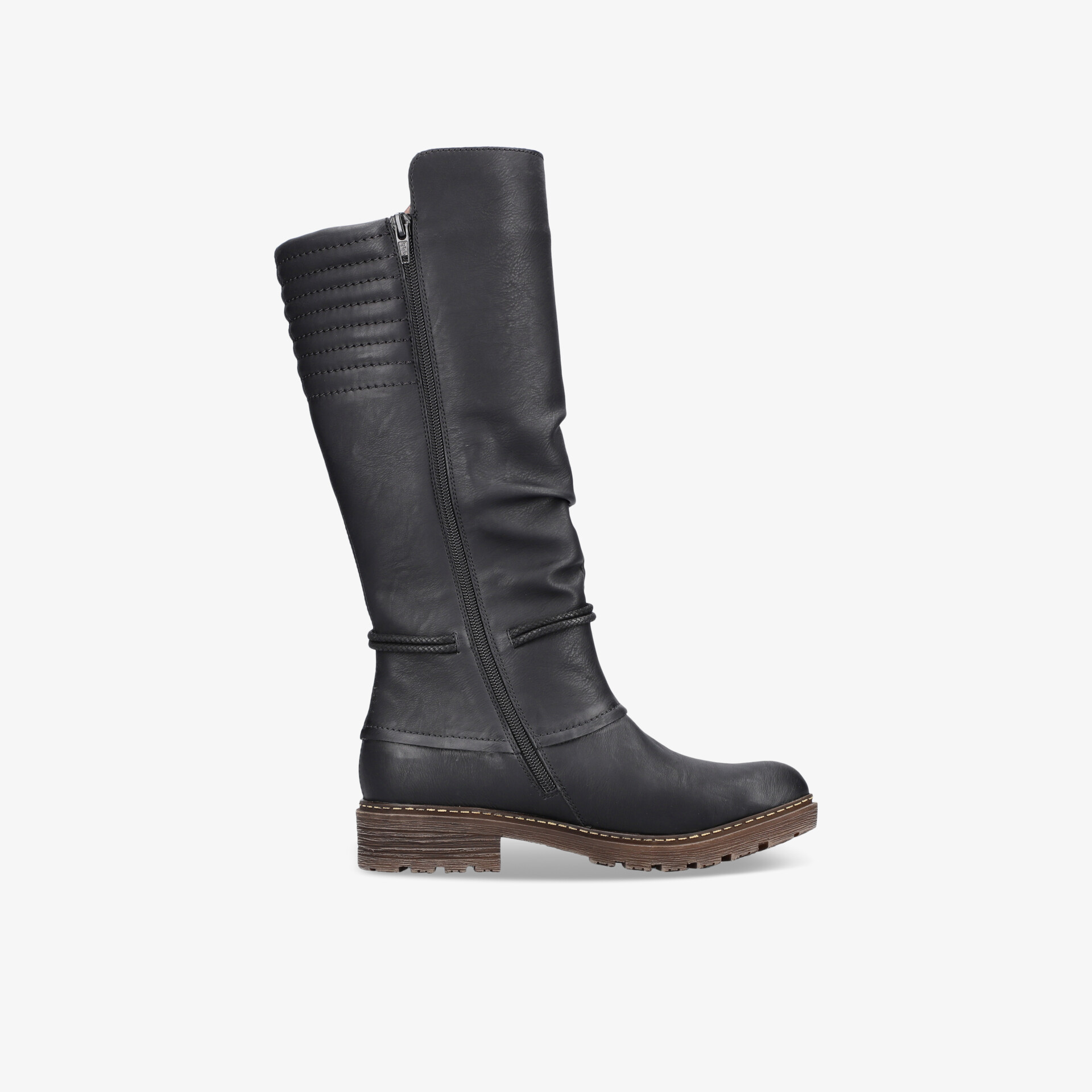 Rieker Damen Langschaftstiefel - Schwarz | reno.de