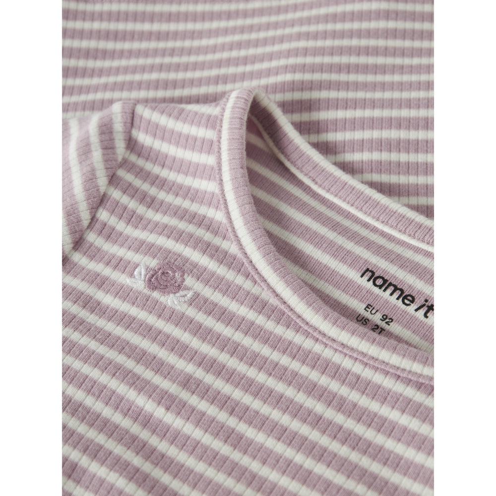 Køb Name It Keepsake Lilac Nmfripeas Ls Top Box