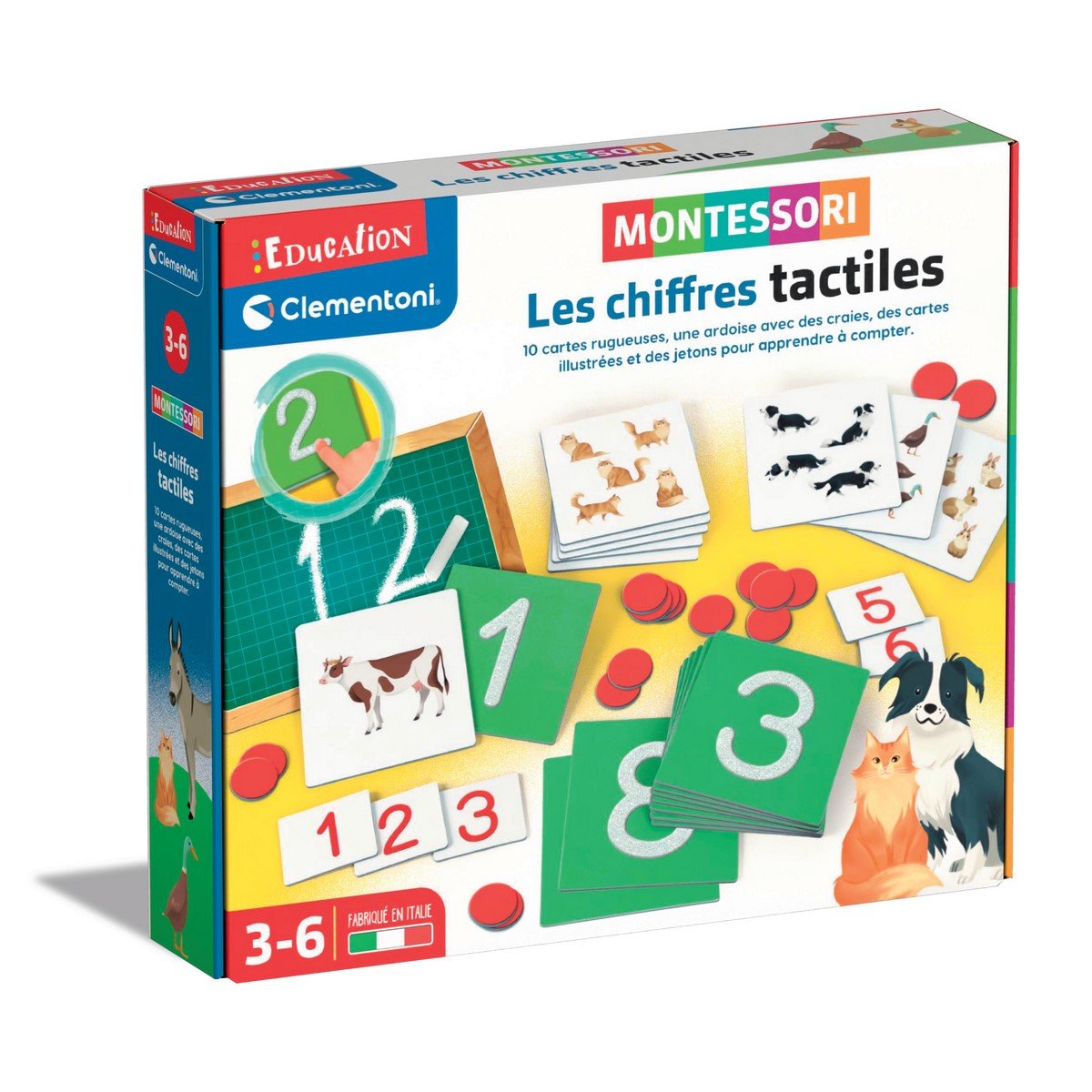 Les Chiffres tactiles - Montessori