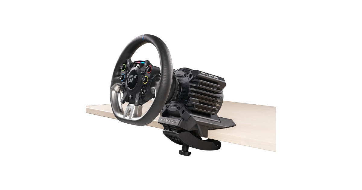 FanatecGran Turismo DD Pro bundel  (Zwart, Basis, stuur en pedalen)