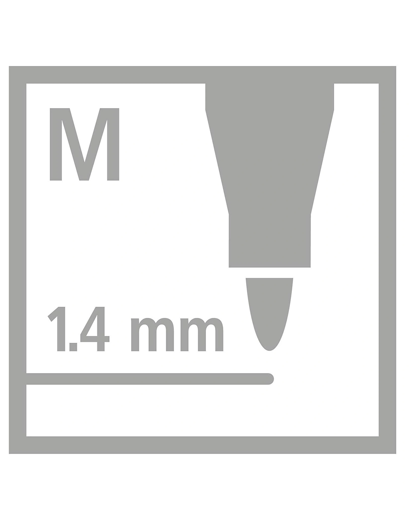 Premium-Filzstift STABILO® Pen 68 metallic 8er-Pack