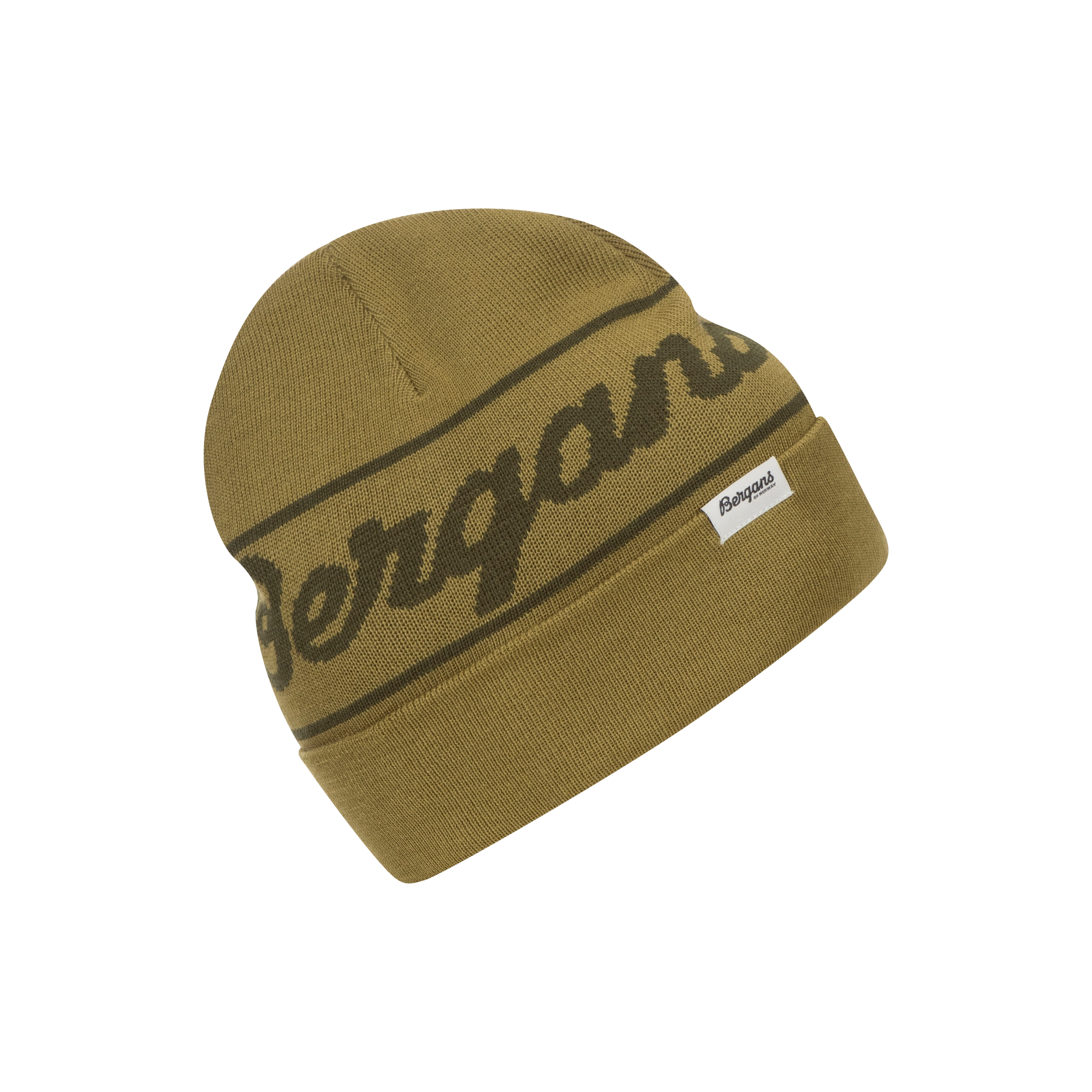 Bergans Logo Beanie Olive Green