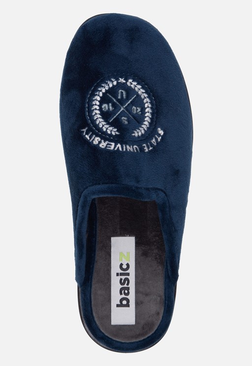 Basicz Comfort pantoffels blauw Textiel 370513
