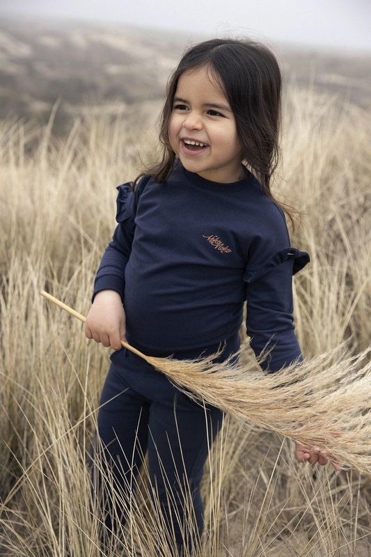 Koko Noko - Sweater Nova - Donkerblauw - Ruches