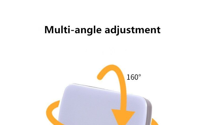 HOMTEC - Oplaadbare / USB-aangedreven clip-on LED-lamp