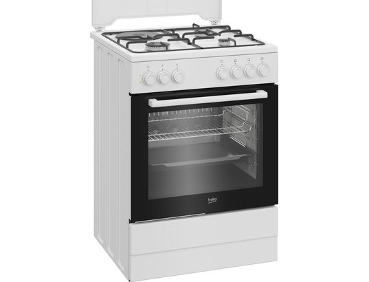BEKO - Cuisiniere mixte FBS63031WCS