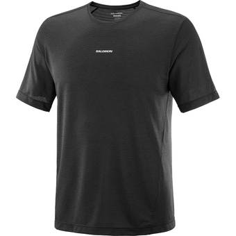 Salomon SHKout Core T-Shirt Deep Black Herren
