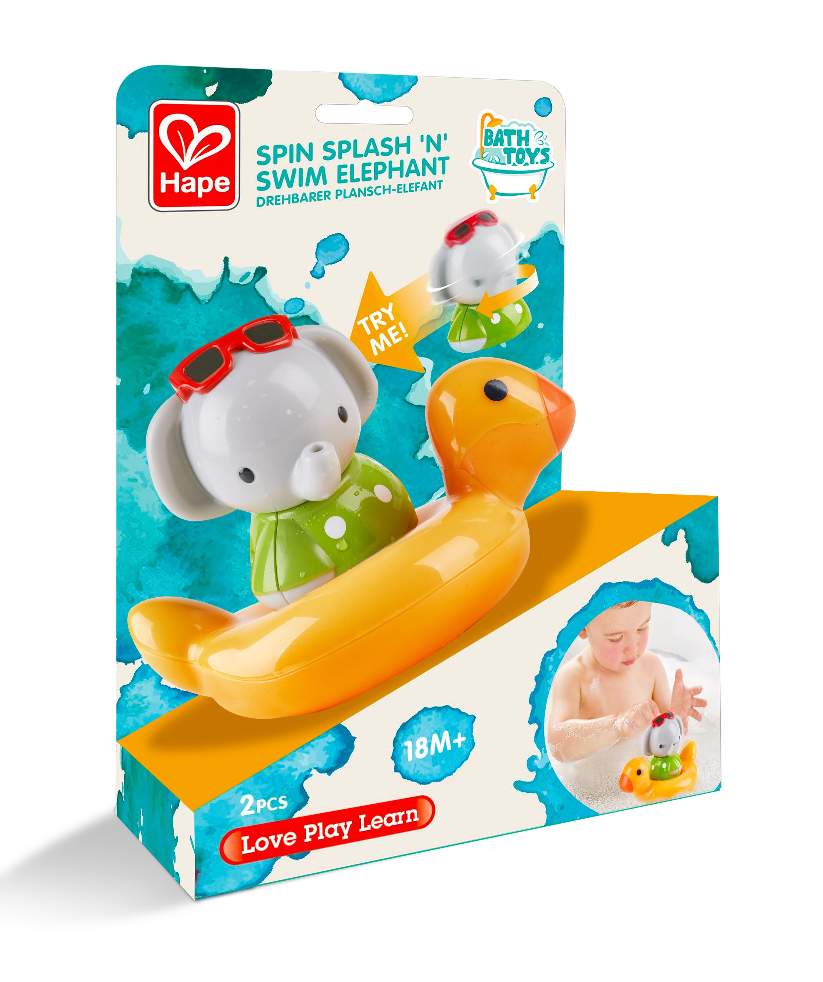 Hape Drehbarer Plansch-Elefant