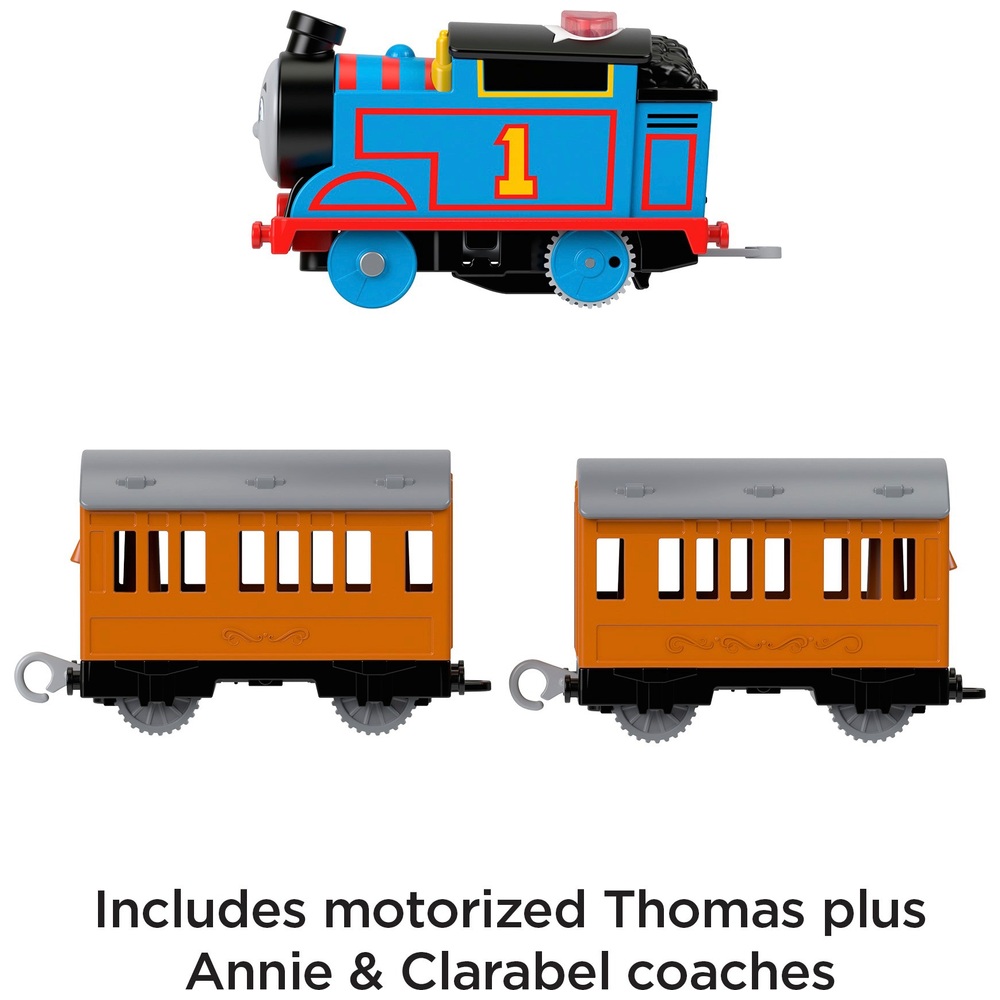 Thomas & seine Freunde: Sprechende Thomas-Motorlokomotive mit Annie und Clarabel