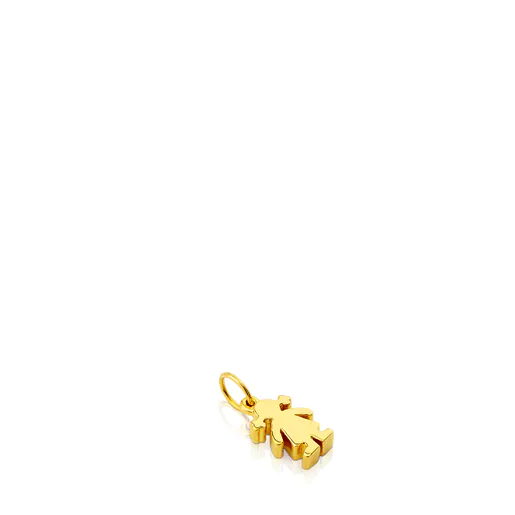 Pingente e anel Sweet Dolls em ouro.