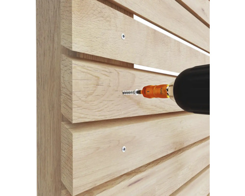 HECO-TOPIX-plus gevelschroef, verzonken kop, TX, volledige draad, 4,5 x 60 mm, roestvrij staal A2, 200 stuks