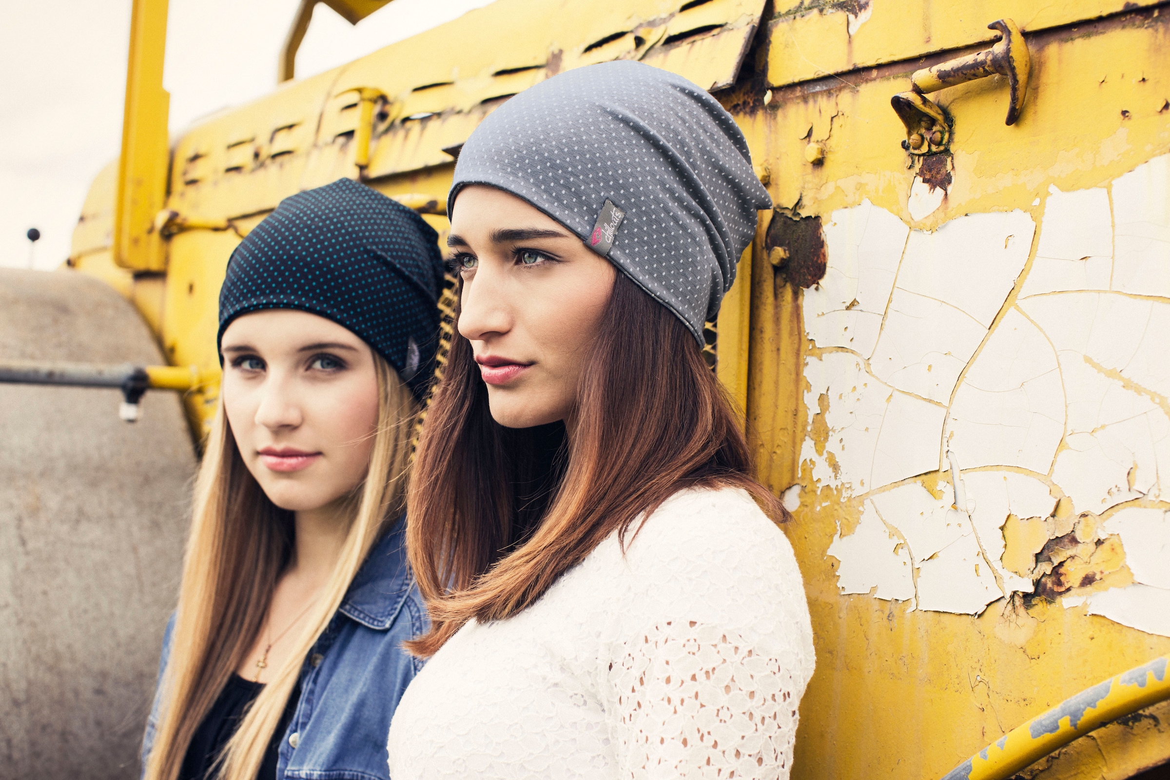 chillouts Beanie »Florence Hat«, Gepunktete, lockere Beanie