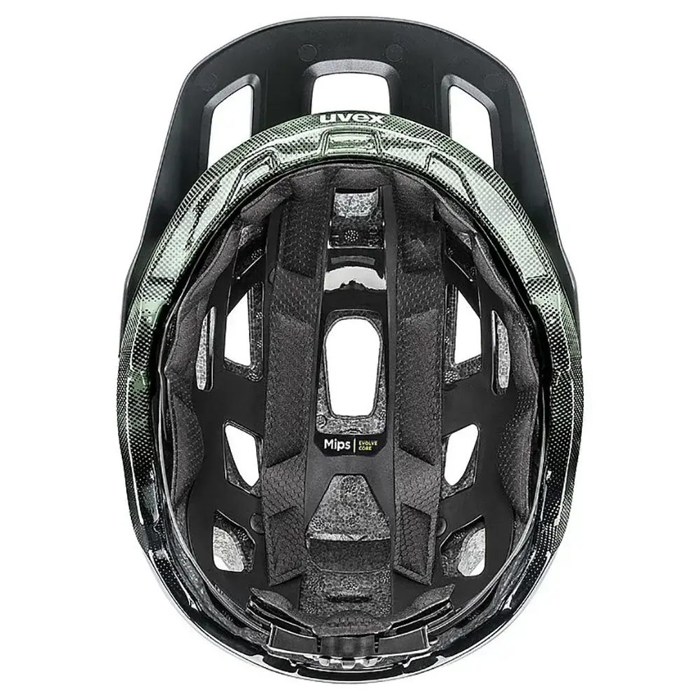 Uvex React MIPS MTB Fietshelm Groen/Mat Zwart