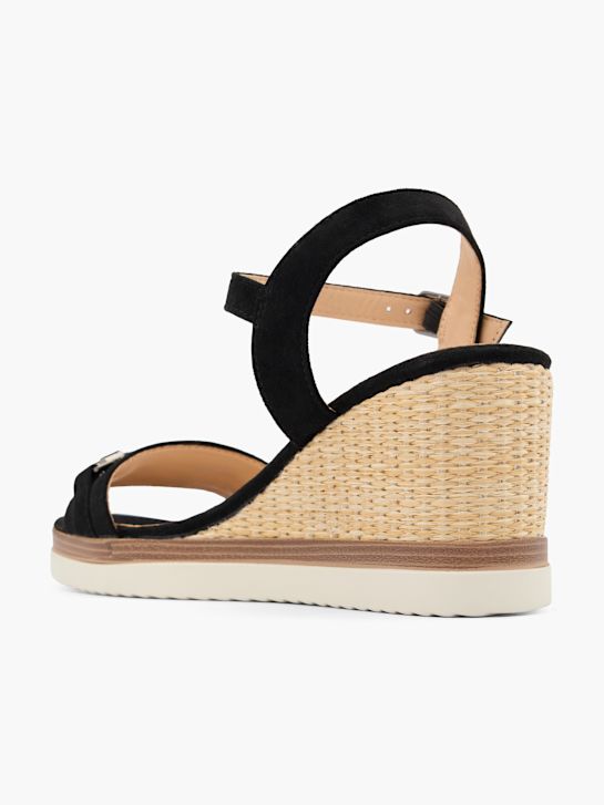 Graceland Sandalette Schwarz