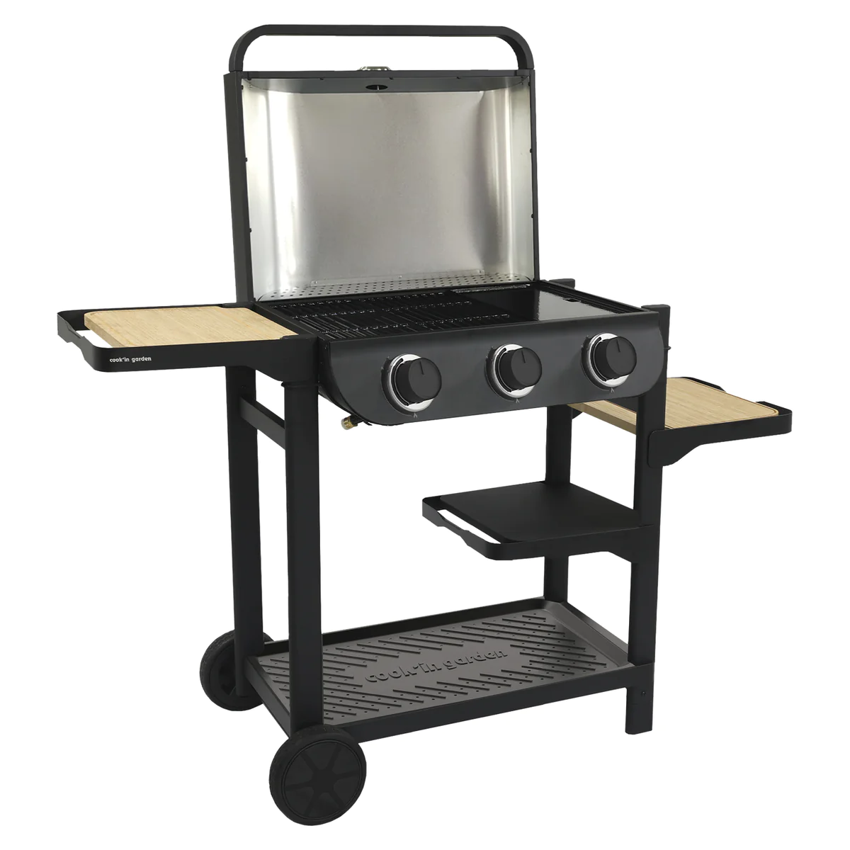 Barbecue gaz FLAVO 60 SC sur chariot Cook'in Garden
