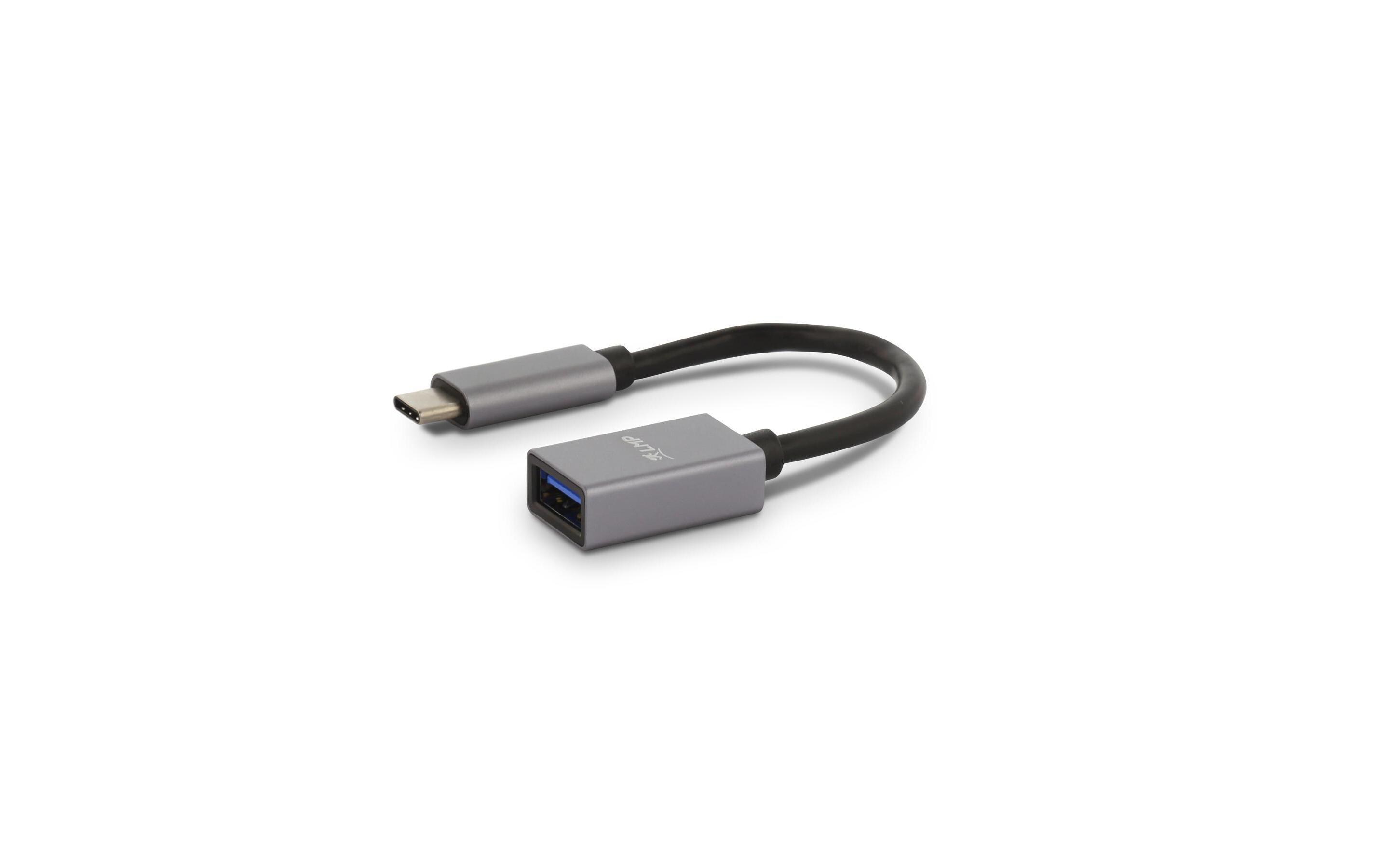 USB 3.0 Adapter USB-C – USB-A 15 cm SpacegrauUSB-C zu USB-A Adapter