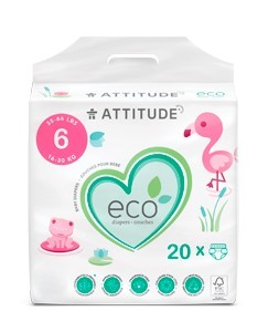Attitude Luiers xl 20st