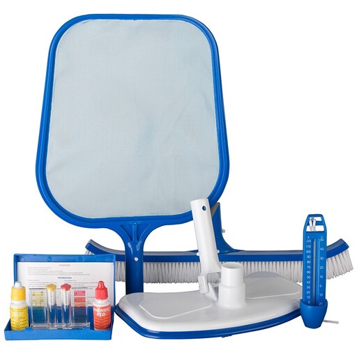 Kits de limpeza de piscinas