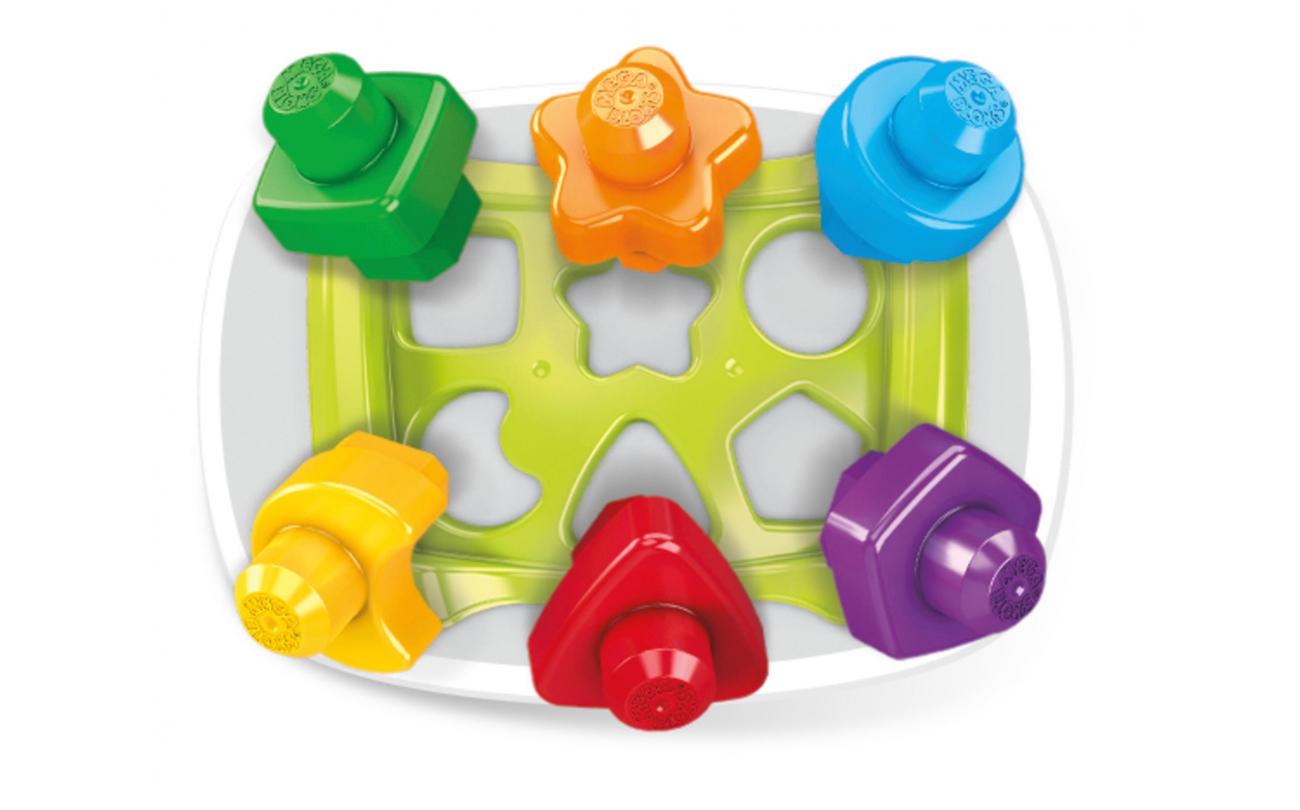 Fisher Price Mega Bloks Vormensorteerwagen