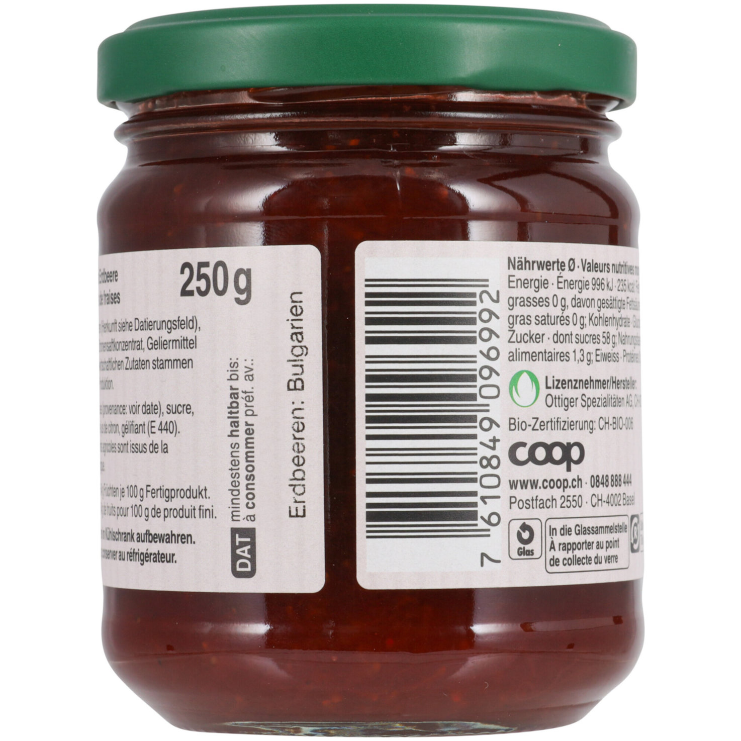Naturaplan Bio Konfitüre Erdbeer