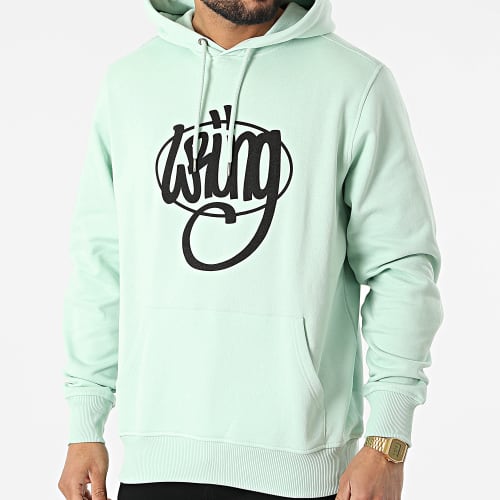 Sweat Capuche Essential Vert Clair