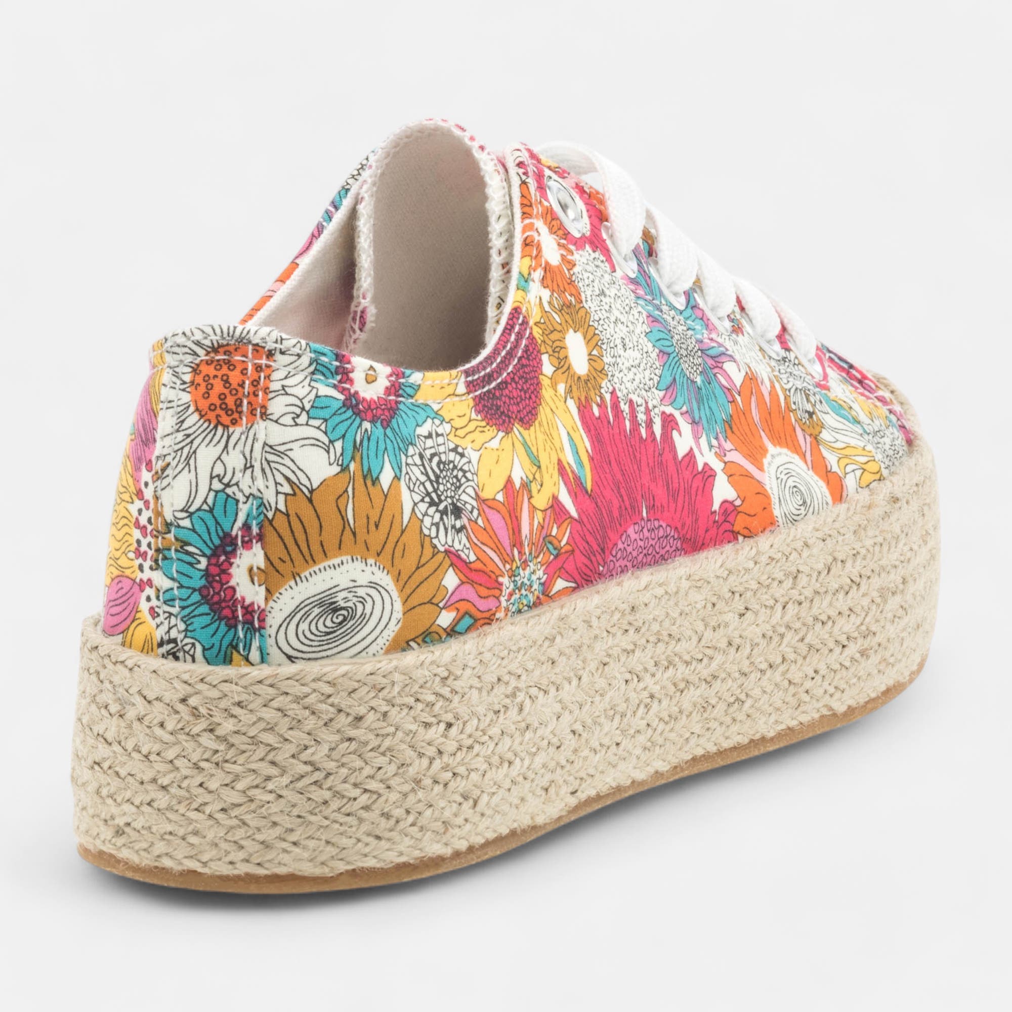 Baskets en toile Femme multicolore