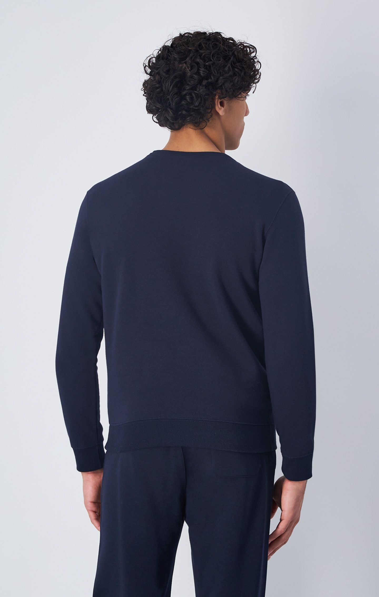 Icons Crewneck Sweatshirt Small Logo Herre Sky Captain