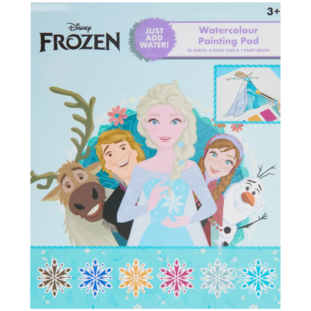 Disney waterverf kleurboek 20 vel | diverse varianten